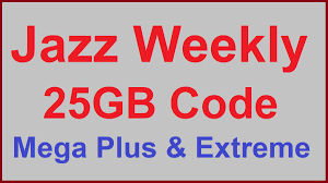 Jazz Weekly Internet Package 25gb Code