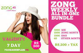 Zong All-in-One Weekly Delight: Your Ultimate Package