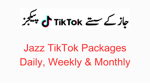 Jazz Tiktok Package Code and Price