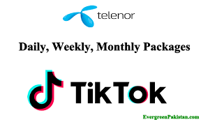 “30-Day Telenor TikTok Monthly Package: Unlimited Fun and Entertainment!”